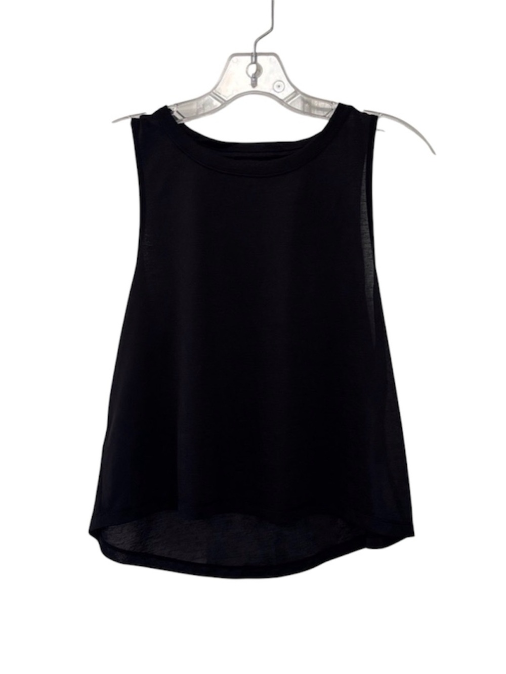 Athleta Black Sheer Tank Top Size Small